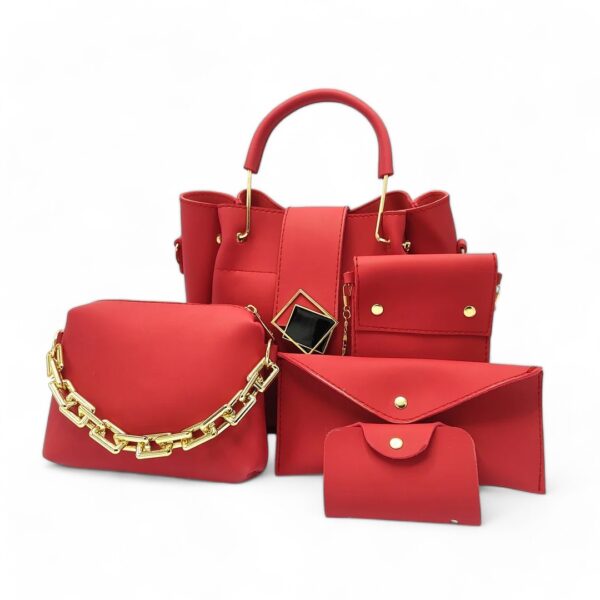 Olivia 5PCs Red