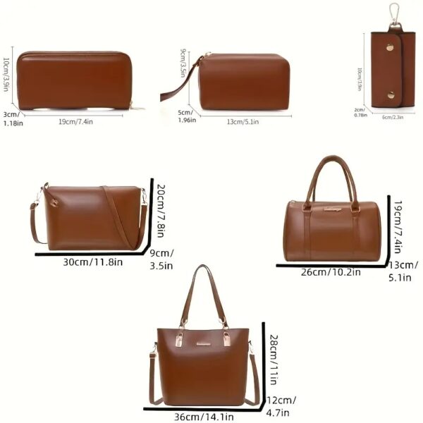 Bella 6 PCs Black - Image 2