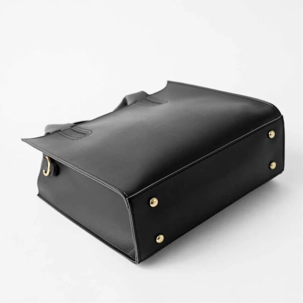 Lina Tote Bag (Black) - Image 4