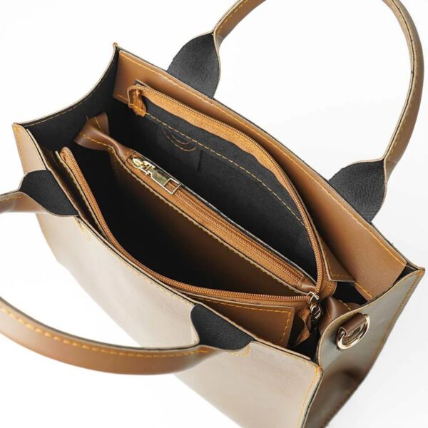 Lina Tote Bag (Brown) - Image 3