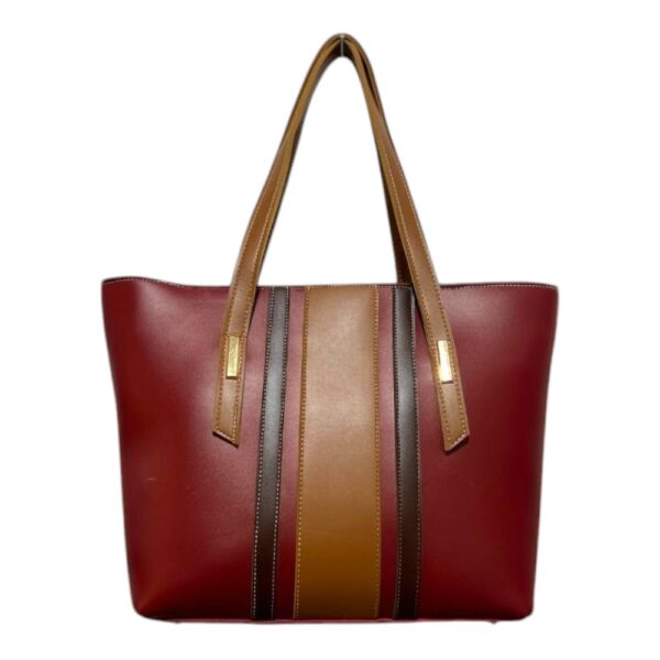 Rainbow Tote (Maroon)